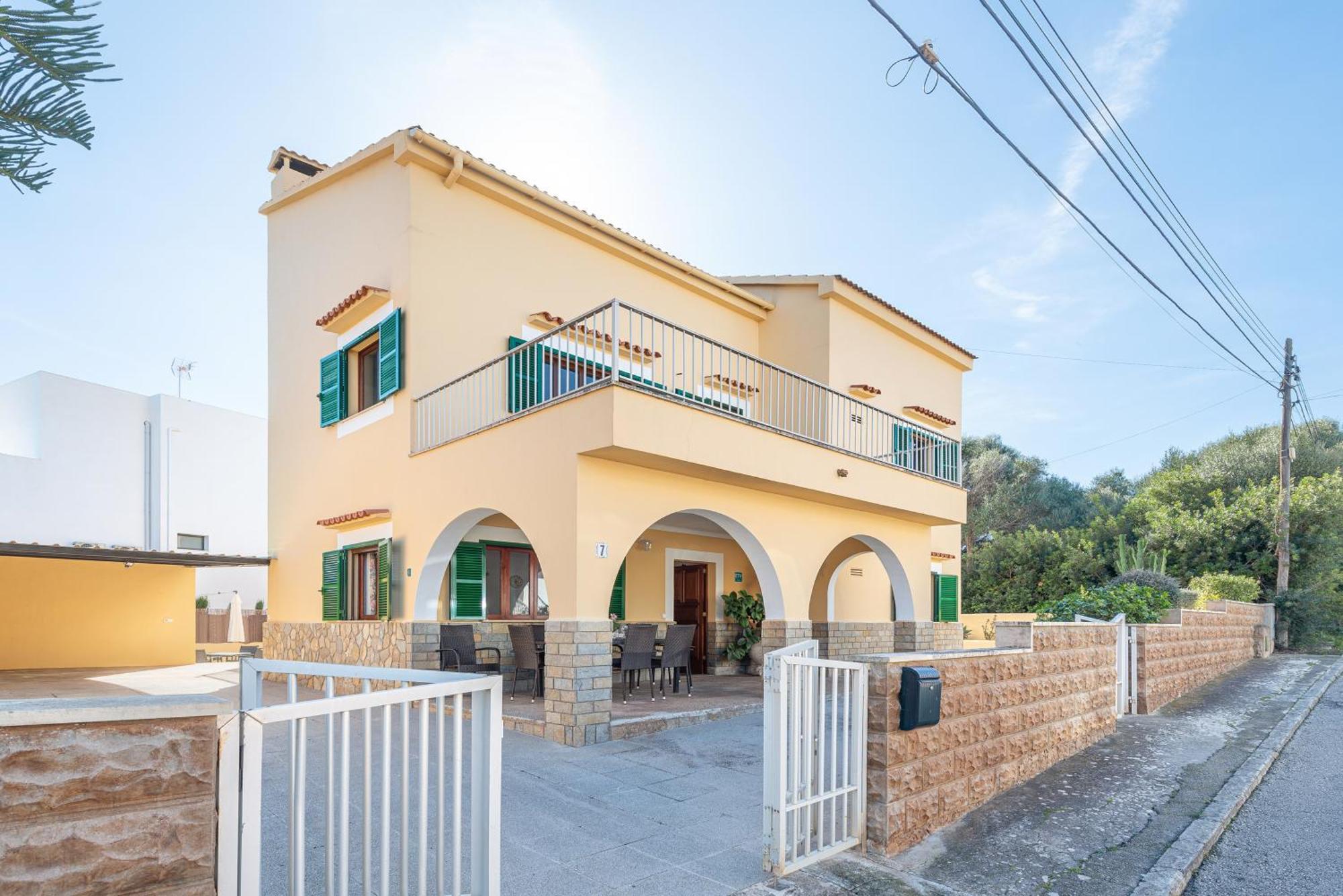 Tradicional Villa Calamar 7 Puerto Colom Exterior foto