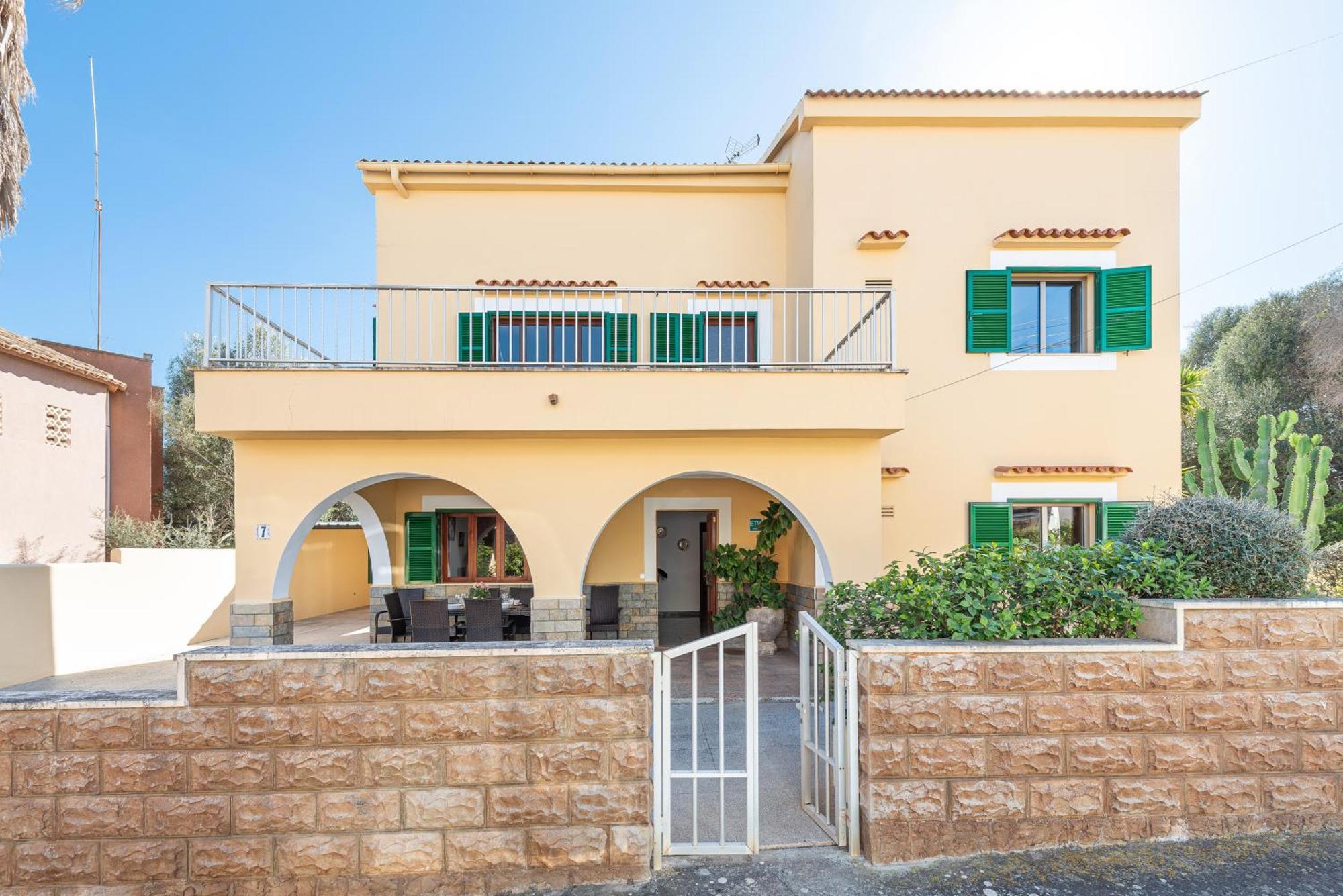 Tradicional Villa Calamar 7 Puerto Colom Exterior foto